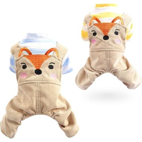Spirng Summer Autum Dog Clothes Cartoon Pets Outfits Warm Clothes for Small Dogs Costumes Coat Jacket Puppy Shirt Dogs Product