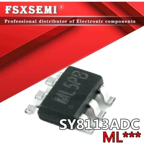 10PCS SY8113ADC SOT23-6 SY8113A SOT-23 SY8113 ML Synchronous buck ic