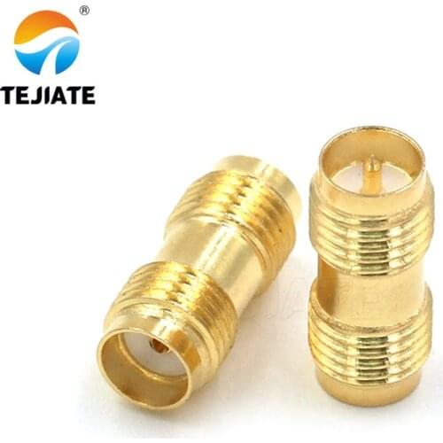 5 RP SMA Female Jack to SMA Female Jack RF Coax Adapter convertor Straight SMA/RPSMA-KK