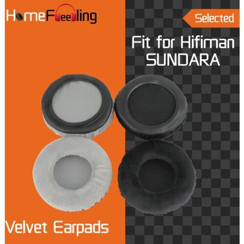 Homefeeling Earpads for Hifiman SUNDARA Headphones Earpad Cushions Covers Velvet Ear Pad Replacement