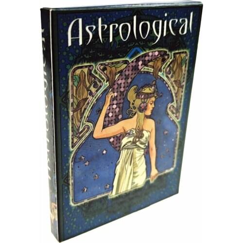 Asrrological Tarot Deck cards read the mythic fate divination for fortune games