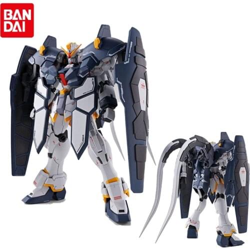 Bandai Gundam Anime Figure PB Limit MG 1/100 XXXG-01SR Gundam Sandrock Assembling Model Action Toy Figures Toys for Children PVC