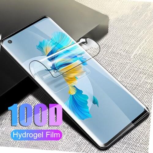 100D Hydrogel Film for Huawei Mate 40 Pro+ plus RS For Huawei Mate40 Pro 40Pro Screen protector Film Not Glass