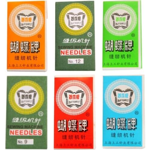 10pcs/Pack of Sewing Needles ORGAN Household Sewing Machine Needles for SINGER BROTHER 9/65 11/75 12/80 14/90 16/100 Ect