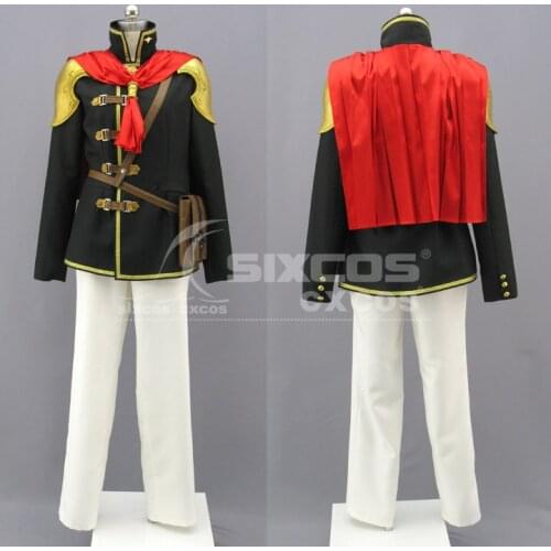 Game Final Fantasy:Type-0 Ace Cosplay Costume Fashion Combat Uniform Suit Full Set Male Role Play Clothing Custom-Make Any Size