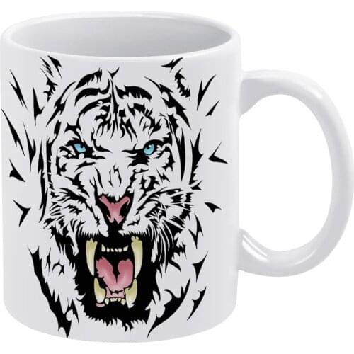 Tiger Mug Cheap Mug Stylish Porcelain Office Cups