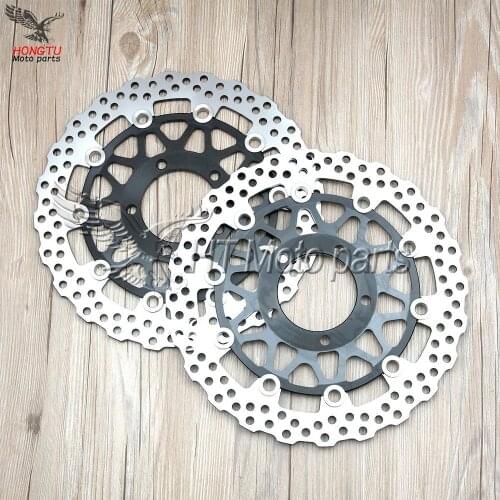 Motorcycle Front Brake Disc Rotor For Kawasaki Ninja ZX6R ZX-6R 636 2013-2015 Z800 2013 ZX-10R 08-15 ZZR1400 ZX14R 1400CC 06-14