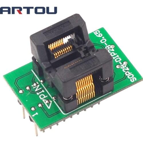 TSSOP20 Burner SSOP20 Test Stand ST Chip Programming Block Writer OTS28-0.65-01