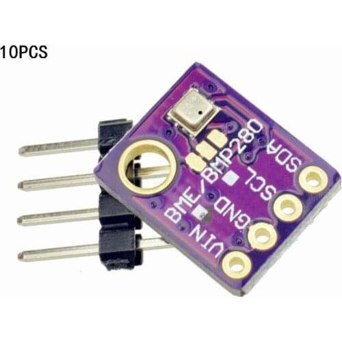 10pcs High Accuracy! BME280 Digital Sensor Temperature Humidity Barometric Pressure Sensor Module GY-BME280 I2C SPI 1.8-5V