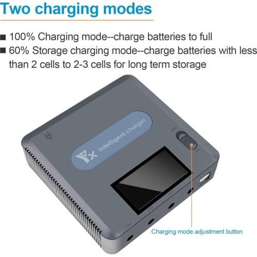 6-In-1 LED Digital Display Charger For DJI Mavic 2 Drone Accessories Four Specifications Are Available High Quality And Durable