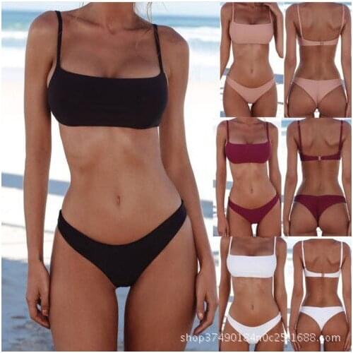 Swimsuit womens swimming suit bikini swimwear women bikinis 2019 mujer swimwear swimsuit female separate fused fused swimsuits