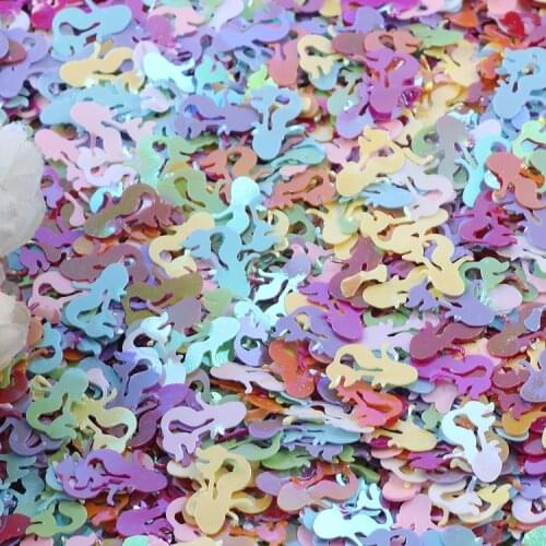 10g Colorful Mermaid Shape Loose Sequins Paillettes Sewing Craft Women Garments Bags Children Craft DIY Accessories