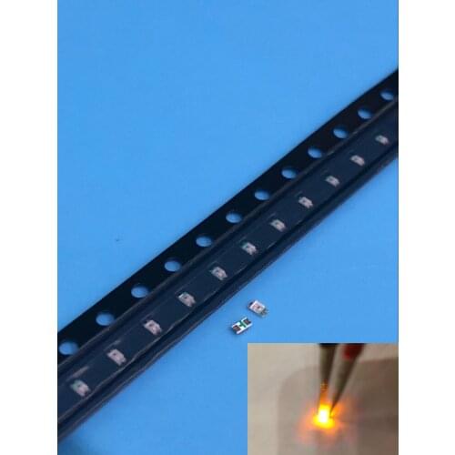 20000PCS 0603 Yellow SMD led Super Bright 1.6*0.8*0.6mm 2.0~2.4V 580-590nm SMD 0603 led yellow 0603 diodes