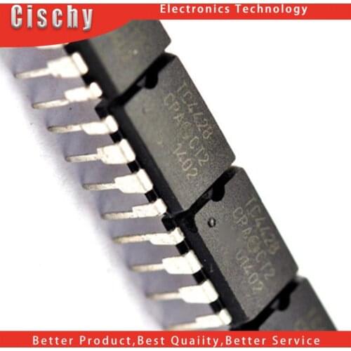 5pcs/lot TC4428CPA TC4428 DIP-8