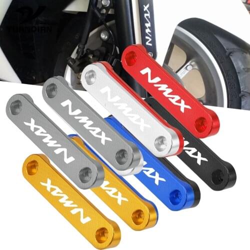 For Yamaha Nmax 155 N MAX 155 NMAX155 2017 2018 Motorcycle Accessories Front Axle Coper Plate Decorative Cover Aluminum Alloy
