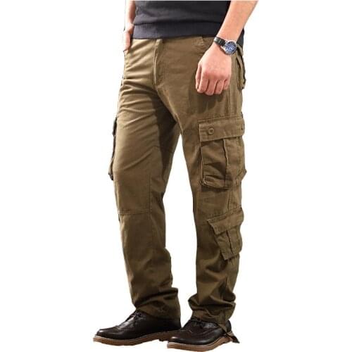 2020 New Army Cargo Pants Men Streetwear Military Cotton Trousers Big Size Men Baggy Pants Men Pantalon Tactico Hombre