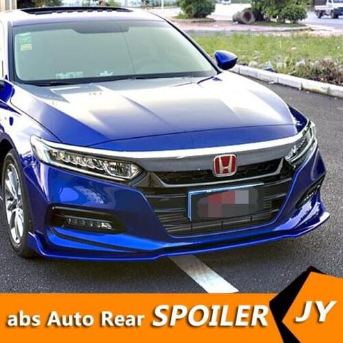 For Honda Accord Body kit spoiler 2018-2019 For Accord PT ABS Rear lip rear spoiler front Bumper Diffuser Bumpers Protector