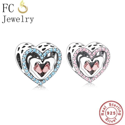 FC Jewelry Fit Original Charm Bracelet 925 Sterling Silver Black Enamel Hero Face Bead For Making Women Berloque 2021 Fashion