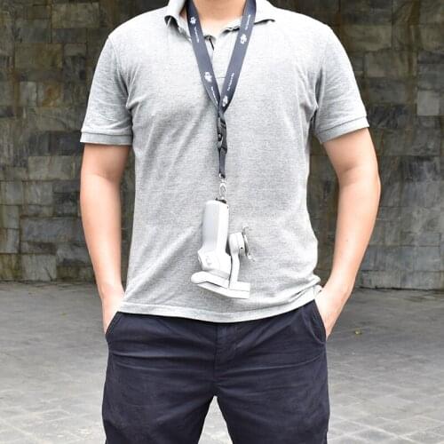 FIEHOR Anti-drop Adjustable Lanyard Sling Belt Neck Strap for DJI OM4 / OSMO Mobile 3 Handheld Gimbal Accessories