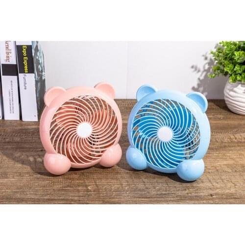 ITAS1343 7-inch Portable Mini-USB Electric Fan Mini-small Fan Plastic Fan Dormitory Office desktop cooling fan