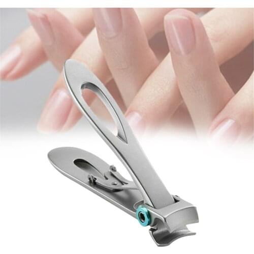 Stainless steel nail clippers big mouth high-end nail clippers manicure pedicure sharp nail tool trimmer nail clippers