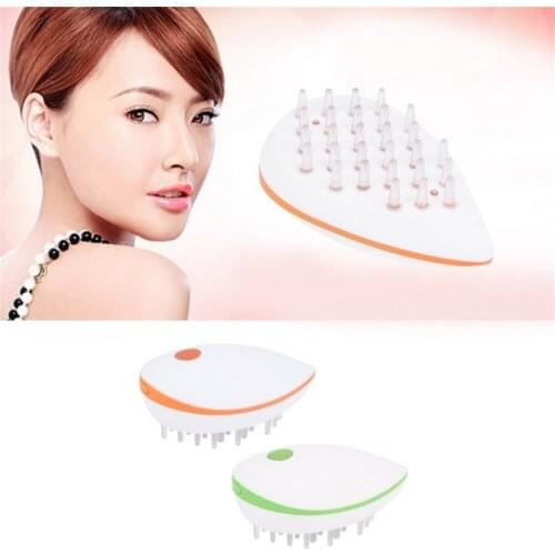 New Anti-Static Mini Electric Head Scalp Massage Comb Promote Blood Circulation Brush Head Massager Relieve Headaches And Dizzin