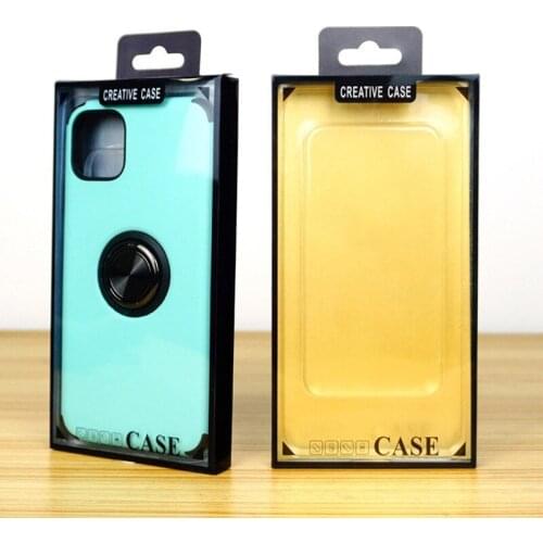 Factory Wholesale Blister PVC Plastic Clear Retail Packaging Package Box for Phone 4.7~6.5 Inch Clear Mobile Phone Case Cover