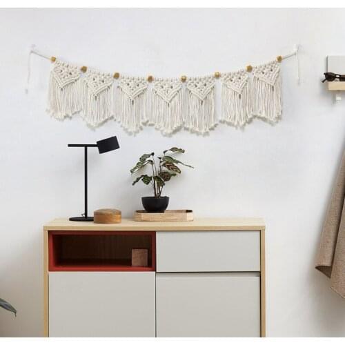 Gorgeous Bohemian Tapestry Pendant Decoration Gorgeous Handmade Wall Decoration Natural Cotton For Home Bedroom Home Decoration