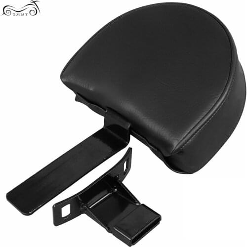 Motorcycle Black Adjustable Driver Rider Backrest Metal Stand For Harley Electra Road Tour Glide Electra Tri Glide