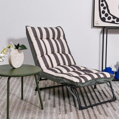 Recliner Lazy Folding Furniture Outdoor Casual Office Nap Adjustable Portable Single Lounge Bed Living Room Seat Home Camp Chair