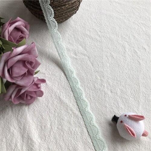 1.5cm S1532 high quality lace ribbon embroidered lace fabric for skirt accessories trim decoration handmade sewing fabric