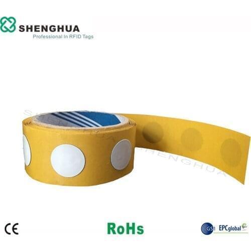 10pcs Supermarket NFC RFID Anti Metal HF Smart Passive Adhesive Label Programmable Sitcker Sample Testing For Goods shelves