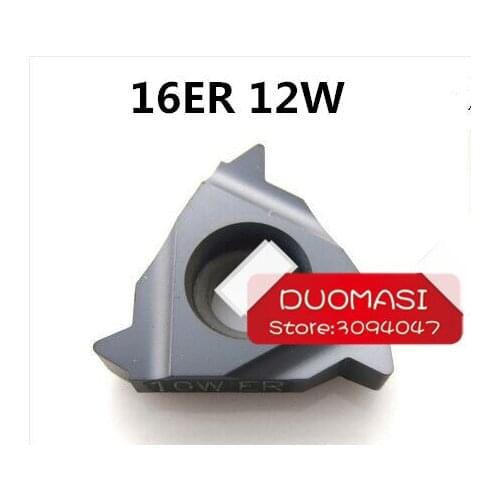 16 ER 12 W ,Indexable Tungsten Carbide Threading Lathe Inserts for Threaded Lathe Holder,thread turning tool holders