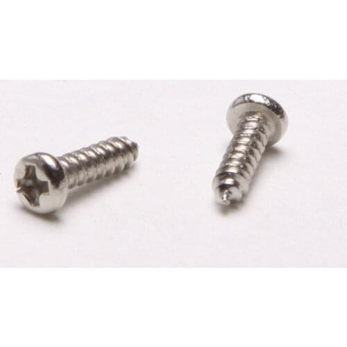 200PCS Micro Phillips Self-tapping Screws Miniature Yuan Head Tapping Electronic Small Screws M2 *6 GB845