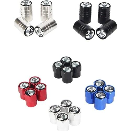 4PCS Aluminum Tire Valve Cap Car Truck Tyre Rim Valve Wheel Stem Cap For Daewoo Espero Nexia Matiz Lanos Accessories