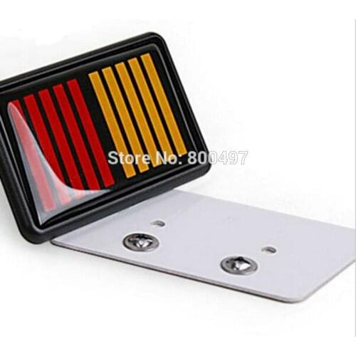 10 x Newest 3D Aluminium Alloy Car Trunk Emblem Chrome Ralliart Front Grill Metal Badge Logo Emblem for Mitsubishi Raliart