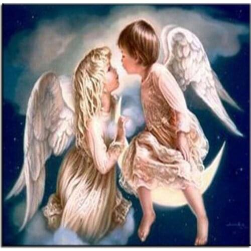 5D DIY New Year Drill Shiny Full Square Cross Stitch Diamond Painting of Rhinestones Stitch Mosaic Embroidery Canvas Home Decor