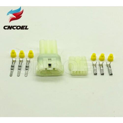 5Sets Sumitomo 3 pin HM 090 Male And Female Automotive Connector 6180-3451 6187-3801 Waterproof Motorcycle Connector