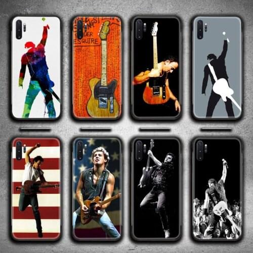 Bruce Springsteen The Boss Phone Case For Samsung Galaxy Note20 ultra 7 8 9 10 Plus lite M51 M21 M31 J8 Plus 2018 Prime