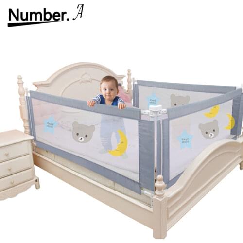 Baby playpen bed fence rails safe foldable rail security bed barrier high quality fence playground home crib children guardrail