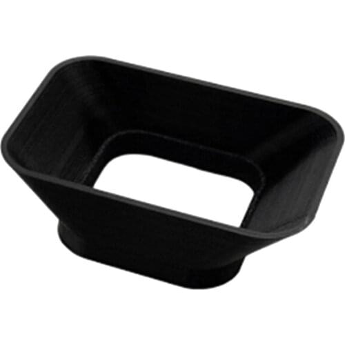 For Go Pro Hero 9 Lens Cover Sunshade Sun Hood Cover Protective Sun Shade Against Light Flares Anti-Glare for Go Pro Hero 9 Blac