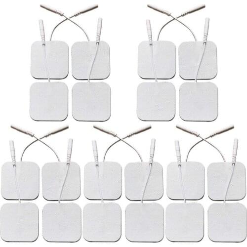 50Pcs Electrode Self Adhesive Pads for Nerve Muscle Stimulator Slimming Massage Tool TENS Acupuncture Pulse Electric Massager