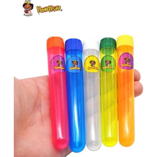 HONEYPUFF 48pcs 115/135mm Doob Tubes for 78/110MM Cigarette Cones Airtight Packaging Tube Vial Tube Doob Waterproof Pill Box