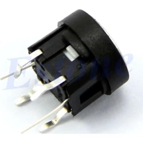 Computer Case LED Light Power Symbol Push Button Momentary Latching Switch Red