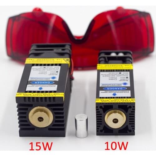 Laser Engraver Fixed Focus Laser Model Laser Head 10W 15W for CNC Wood Metal Laser Engraver Printer Engraving Machine