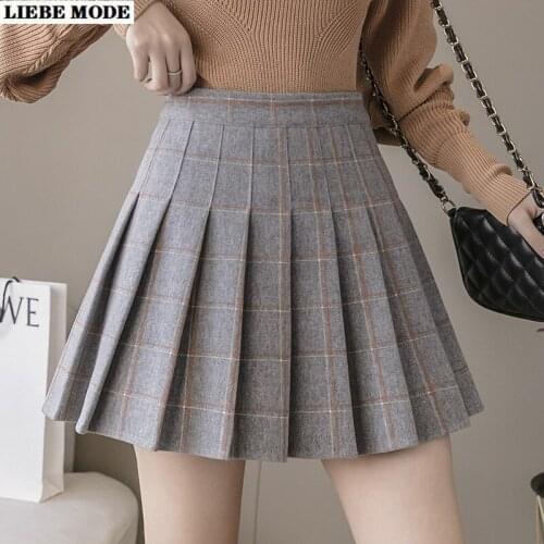 LIEBE MODE Pleated Skirt