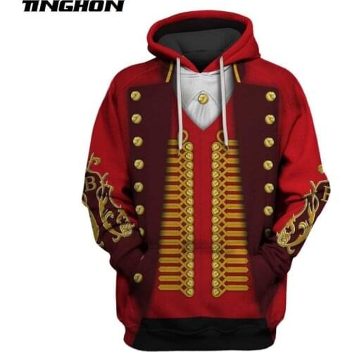 XS-7XL Fashion Men Hoodies 3d The Greatest Showman Full-Print Sweatshirt Hoodie Cosplay costumeUnisex Streetwear Uniform Jackets