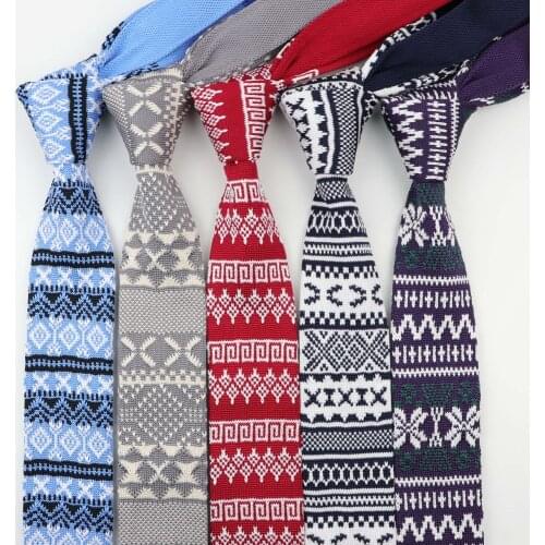 Mens Colourful Tie Knit Knitted Ties Necktie Design Color Narrow Slim Skinny Woven Plain Cravate Narrow Neckties