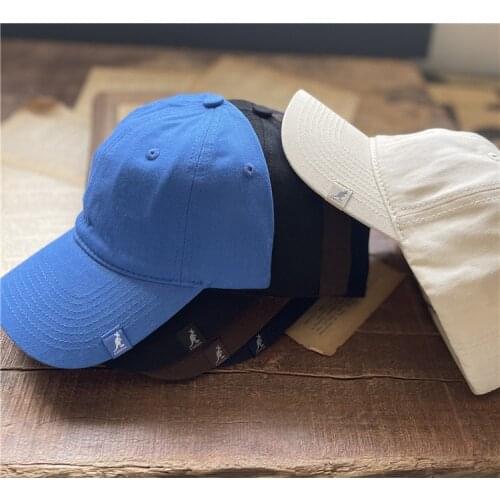 2021 new hat kangaroo baseball cap kangol small side standard soft top cap for men and women casual sunscreen cap summer tide