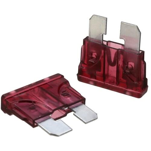 New Arrivals 10Pcs 8V/32V 40A Alloy Coded Standard High Quality Blade Car Fuse Assorted For Auto Car Boat Truck